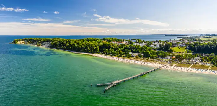 Panoramabild Göhren auf Rügen