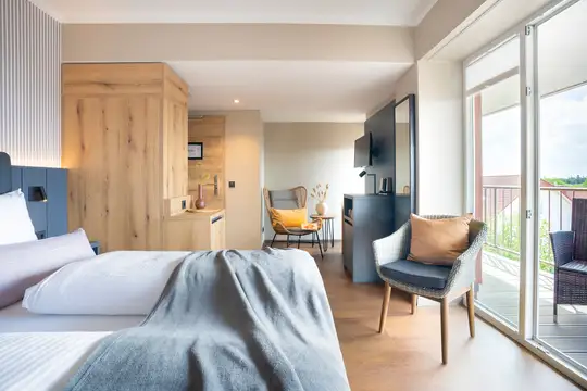 Modernes Design - Zimmer im arthotel bakker