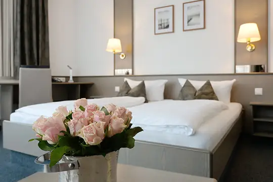 Superior-Doppelzimmer im Hotel am Wasserfall
