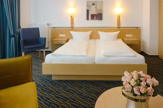 Superior-Doppelzimmer im Hotel am Wasserfall