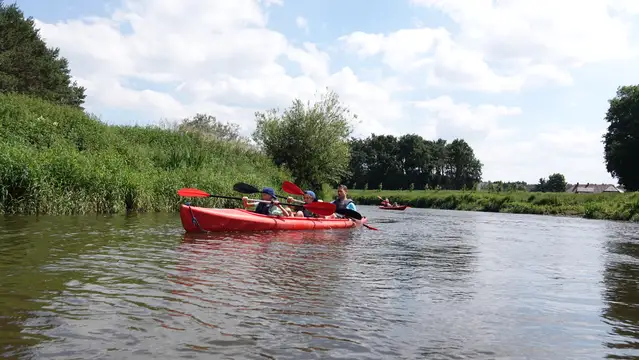 Kanutour auf Ems und Hase