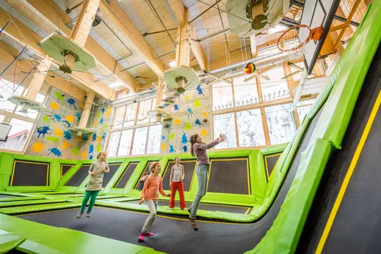 Fundorena Hochseilpark, Trampolin
