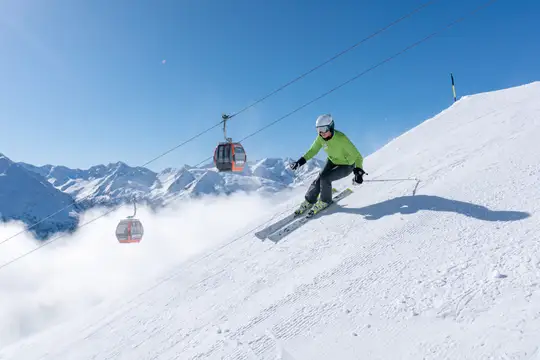 Skifahren in Gastein
