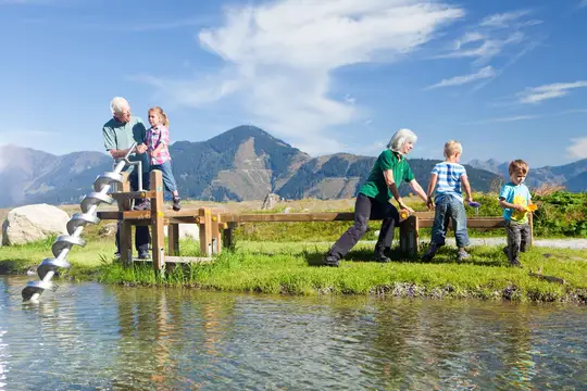 Speicherteich auf der Schmittenhöhe