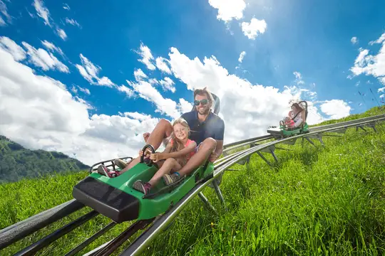 Rodelbahn in Kaprun für den Sommer und Winter