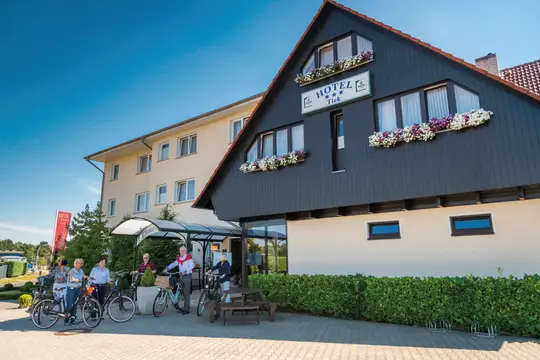 Außenansicht Hotel Tiek in Meppen