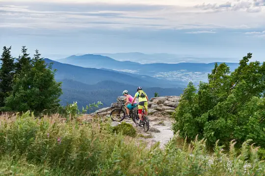 Mountainbiken im Bayerischen Wald
