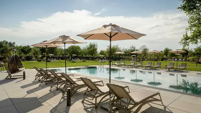 Außenpool Haslinger Hof