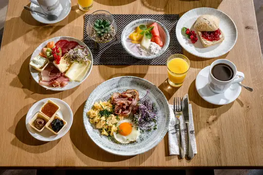 Frühstück im Haslinger Hof