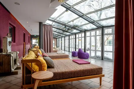 Wellnessbereich im Haslinger Hof