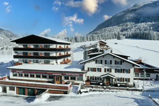 Winterliche Aussicht genießen