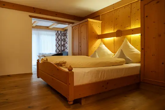Gemütliche Vollholzzimmer