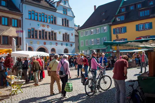 Auf dem Staufener Markt