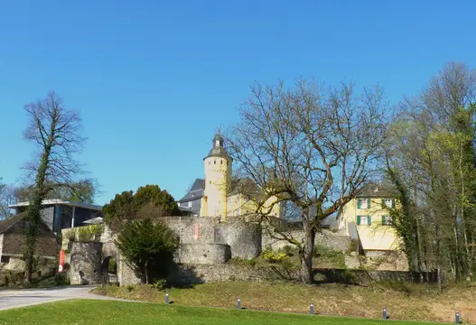 Außenaufnahme von Schloss Homburg