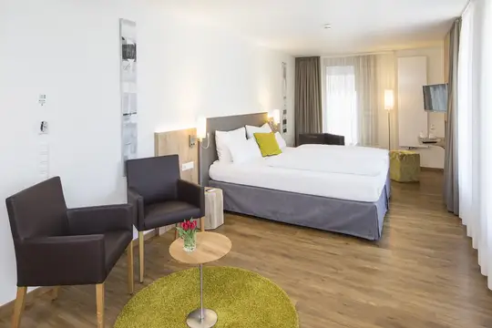 Moderne, individuelle Doppelzimmer
