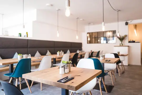 Der Frühstücksraum – stylish!