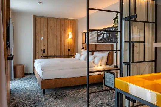 Moderne,individuelle Doppelzimmer