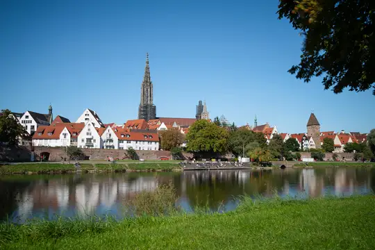 Ein Blick auf die Ulmer Altstadt