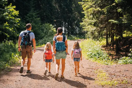 Entspannte Familienwanderung im Vogtland