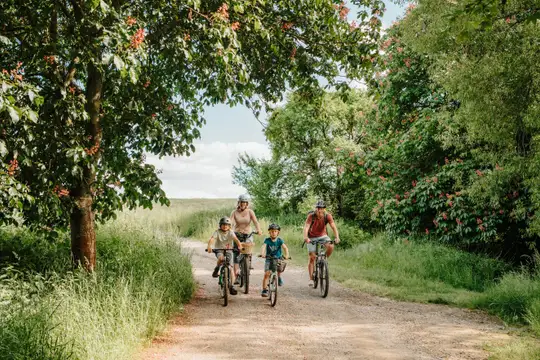 Familienradtour auf dem Auma-Weida-Radweg im Thüringer Vogtland