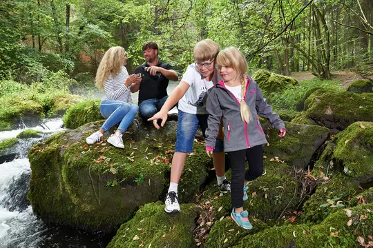 Familienwanderung im Triebtal