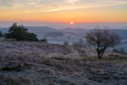 Morgendliche Aussicht vom Osterkopf
