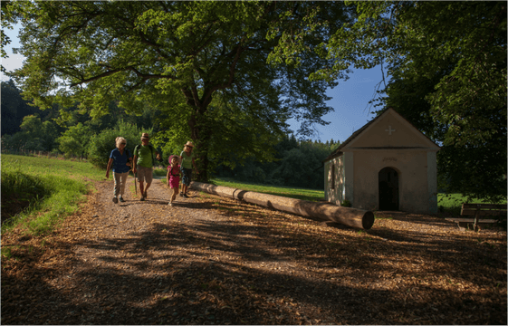 Familienwanderung