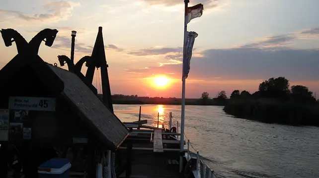 Floßfahrt auf der Aller