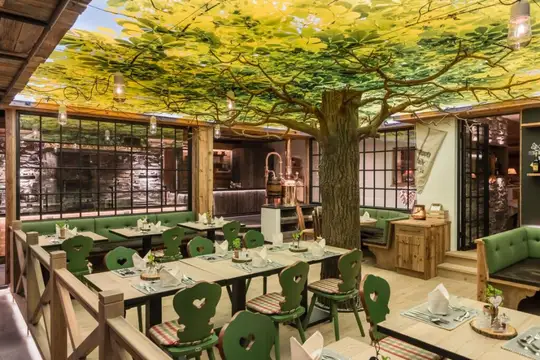 Unser Biergarten - ganzjährig nutzbar