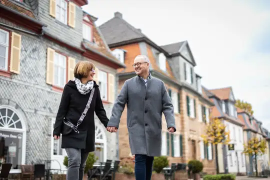 Schloßstraße in der Barockstadt Bad Arolsen