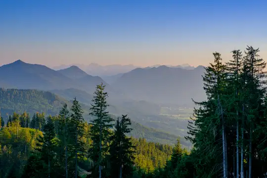 Bad Heilbrunns Hausberge - Am Angerlkopf