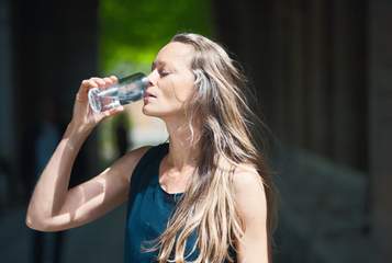 Heilwasser trinken