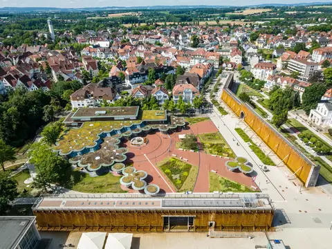 Luftbild Gradierwerke