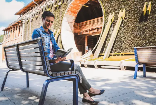 Gradierwerk im Kurpark Bad Sassendorf