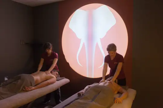 Pure Senses Massage im Dunkeln in der Spessart Therme