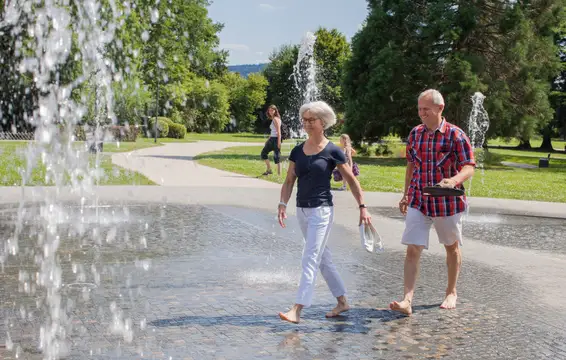 Ein Ort zum Verweilen – der weitläufige Kurpark
