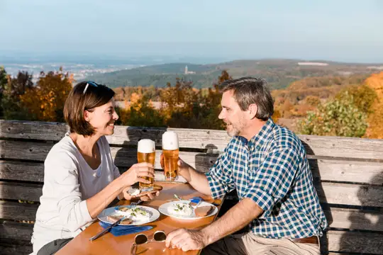 Brotzeit auf dem Staffelberg