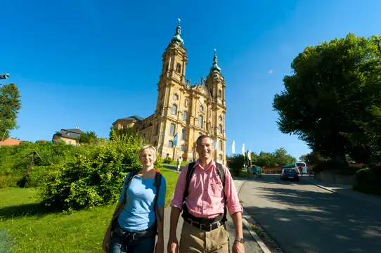 Wandern bei Vierzehnheiligen