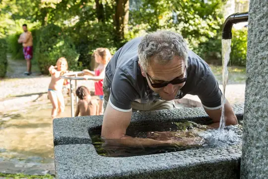 Ein Kneipp´sches Armbad bringt den Kreislauf in Schwung