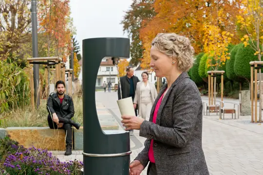 Trinkbrunnen Kurpromenade