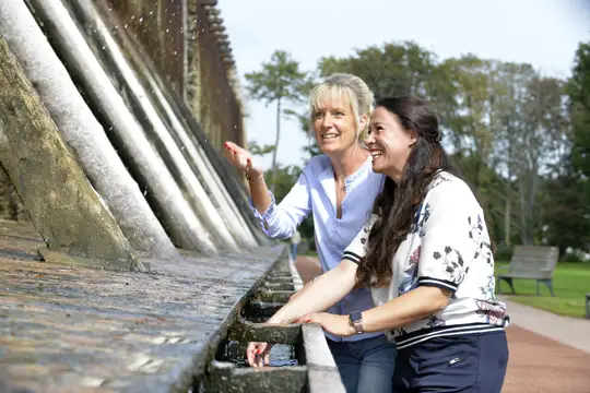 Solespaß am großen Gradierwerk