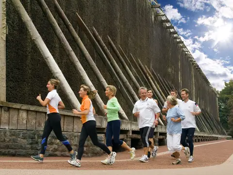 Jogger am Gradierwerk I