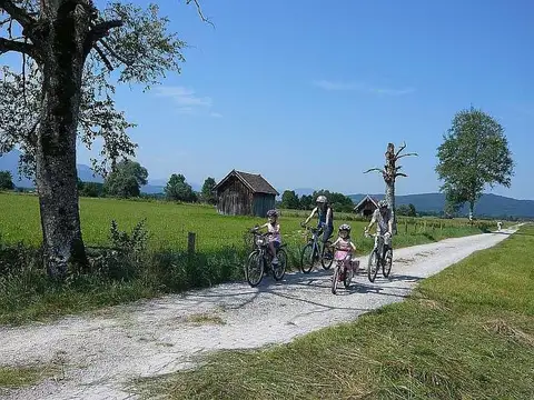 Familienradtour im Moos