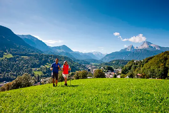 Wanderung vor dem Watzmann