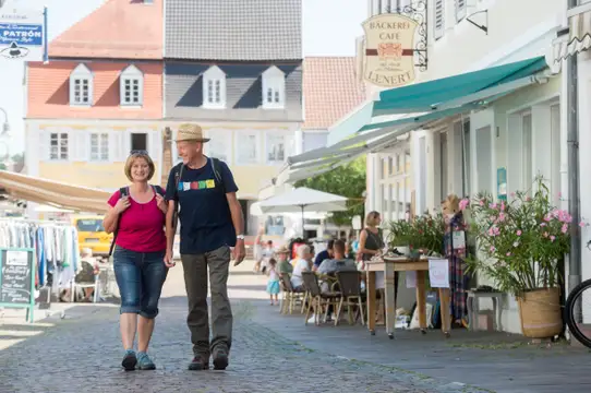 Wanderer in der Barockstadt Blieskastel