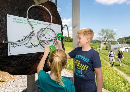 Interaktive Station zum Schwarzwälder Schinken