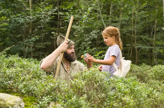 Familienglück am Natur-Entdecker Pfad Woid Woifes Welt