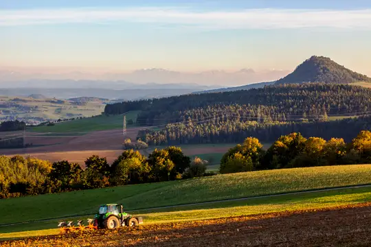 Landschaft Sonnenuntergang