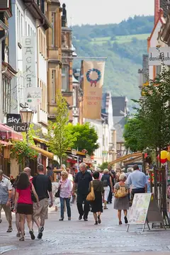 Fußgängerzone in Boppard