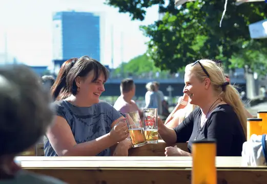 Schlachte - Biergarten